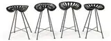 Benjamin J. Baldwin, Group of four stools, c. 1959, Baldwin