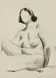 Milton Avery, Sturdy Nude