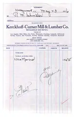 Ephemera by Rudolph M. Schindler, 1936, Paper, sold May 2012