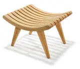 Edward Durell Stone, Stool, 1945, Oak