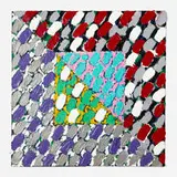 Kazuko Inoue, Untitled, 1981, acrylic on canvas