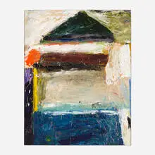 Robert Baribeau, Untitled, 1981, acrylic on canvas