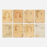 Franz Kline, eight works
