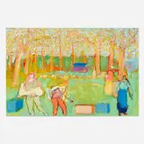 Humbert Howard, Untitled, 1977, oil on board