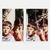 Barbara Probst, Exposure # 23, Munich, Nederlingerstrasse, 09.07.03, 3:03 pm (diptych), 2003, ultrachrome ink on cotton paper