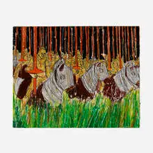 Federico Solmi, Untitled (from The Evil Empire), 2008, mixed media on paper mounted on wood panel