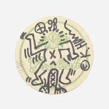 Keith Haring, Untitled, 1986, marker on coaster