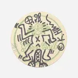 Keith Haring, Untitled, 1986, marker on coaster