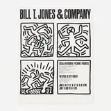 Keith Haring, Bill T. Jones & Co. poster, 1982, lithograph
