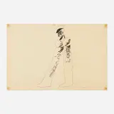 David Hockney, Walking Man, c. 1964, lithograph