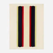 Pierre Haubensak, Abstraction/Vertical Planes, 1969, acrylic on canvas