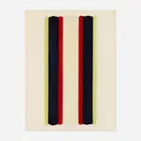 Pierre Haubensak, Abstraction/Vertical Planes, 1969, acrylic on canvas