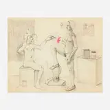 Richard Lindner, The Painter and His Model