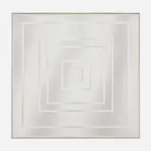 Mon Levinson, Passing the Squares, 1966, screenprint, paper, and Plexiglas construction
