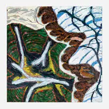 Gregory Amenoff, Groundswell, 1985, oil on canvas