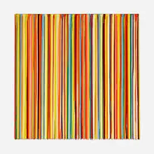 Markus Linnenbrink, Wolley Yellow, 1999, acrylic and epoxy resin on canvas