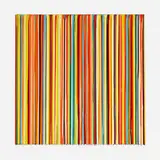 Markus Linnenbrink, Wolley Yellow, 1999, acrylic and epoxy resin on canvas