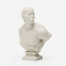Kehinde Wiley, After La Négresse, 2007, cast marble dust and resin