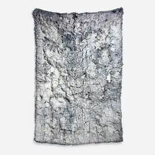 Anna Betbeze, Milk, 2012, wool, ash, gesso