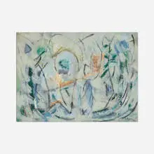Anne Ryan, Untitled, 1948, oil on canvas board