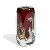 Dominick Labino, squared Paperweight vase