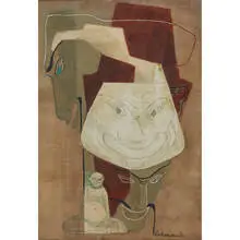 Harold Lehman, Masks, Horse and Buddha