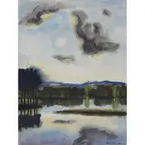 Ulrich Eisenfeld, Reflections at the Lake, 1987