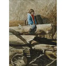 Philip White, Log Horse, 1967