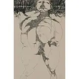 Leonard Baskin, Nude Man, 1928