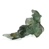 attribution Ermanno Nason, Scavo glass figure