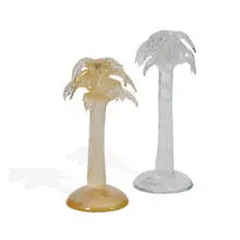 Oggetti, Palm Tree candleholders, two, Italy