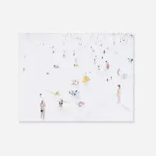 Animaletti by Massimo Vitali, 2006, offset lithograph on paper, sold Sep 2012
