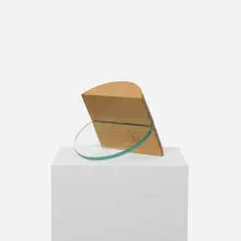Christopher Wilmarth, Nimbus, 1969, ash, glass