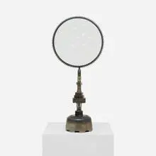 Magicscope by Feliciano Béjar, 2000, appropriated machine parts, glass, sold Sep 2012