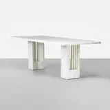 Marcel Breuer, Delfi table from the Ultrarazionale collection, 1969, Cararra marble