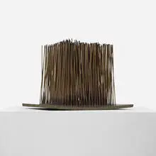 Harry Bertoia, untitled (Sonambient), c. 1955, beryllium copper and brass