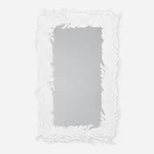 Marc Bankowsky, mirror, 2001, cast plaster, mirror