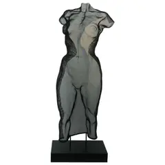 David Begbie, David Begbie ARBS (b.1955) STANDING GIRL, 1995, 1995 Steel mesh sculpture