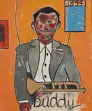 Richard Marshall Merkin, Buddy Bolden, oil on canvas