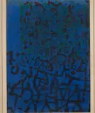 György Kepes, Abstract Composition, gouache on paper