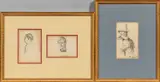 Howard Everett Smith, Three drawings, graphite on paper