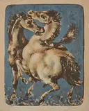 Hans Erni, Two Horses