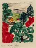 Ben Benn, signed 'Benn-19' (lower right), dedicated in the artist hand 'to Mr. Hyman Cohen, May 7, 1926' (lower center)