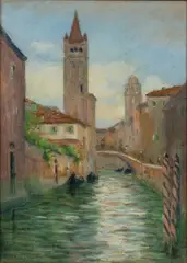 Cornelia Brackenridge Talbot, Venice, pastel on paper