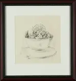 Peggy Bacon, Still Life with Fruit Bowl
