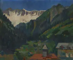 Donia Nachshen, Swiss Alpine Landscape