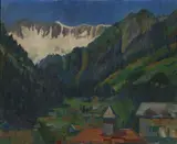 Donia Nachshen, Swiss Alpine Landscape