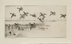 Three Waterfowl Prints, including: by Frank Weston Benson, sold May 2023