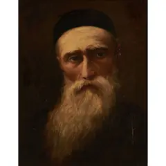 Rose Lamb, Portrait of William Morris Hunt, oil on canvas