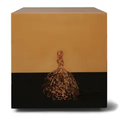 Abstract Cube by Bernard Dreyfus, sold May 2023